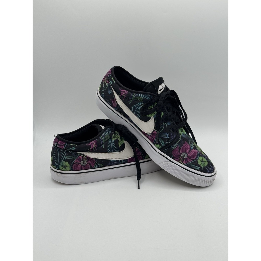 Nike Toki Low Mens Size 8 Shoes Floral Textile Hawaiian Sneakers 631697-011 - Picture 9 of 13